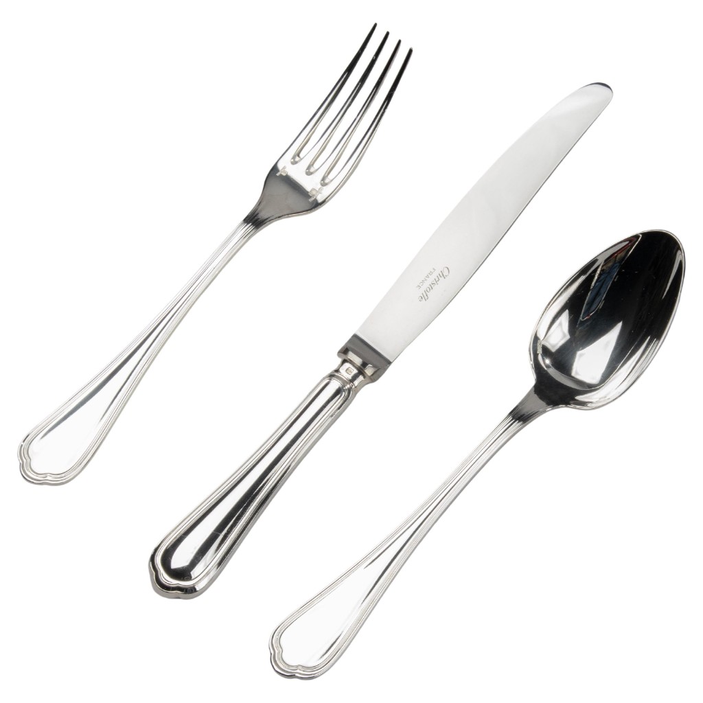 Silver-plated cutlery and decorative consumer goods